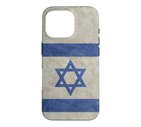 Drapeau israélien d'Israël Style Grungy Coque pour iPhone 16 Pro