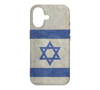 Drapeau israélien d'Israël Style Grungy Coque pour iPhone 17