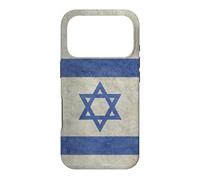 Drapeau israélien d'Israël Style Grungy Coque pour iPhone 17 Pro