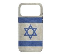 Drapeau israélien d'Israël Style Grungy Coque pour iPhone 17 Pro Max