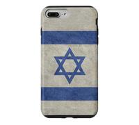 Drapeau israélien d'Israël Style Grungy Coque pour iPhone 7 Plus/8 Plus