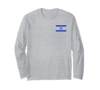 Drapeau israélien Star of David Banner Jerusalem Tel Aviv Manche Longue