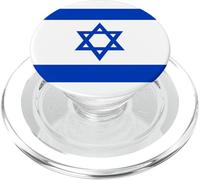 Drapeau israélien Star of David Banner Jerusalem Tel Aviv PopSockets PopGrip pour MagSafe