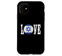 Drapeau Israélien Star Of David I Love Israël Country Pro Juif Coque pour iPhone 11
