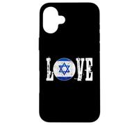 Drapeau Israélien Star Of David I Love Israël Country Pro Juif Coque pour iPhone 16 Plus