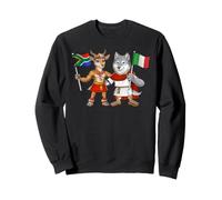 Drapeau Italie Afrique du Sud Racines Italiennes Sweatshirt
