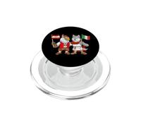 Drapeau Italie Autriche Racines Italo-autrichiennes Héritage PopSockets PopGrip pour MagSafe