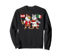 Drapeau Italie Autriche Racines Italo-autrichiennes Héritage Sweatshirt