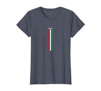Drapeau Italie T-Shirt, Femme, Bleu Chiné, XXL