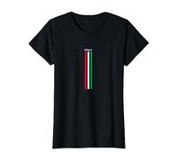Drapeau Italie T-Shirt, Femme, Noir, XXL