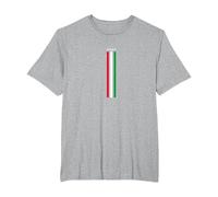 Drapeau Italie T-Shirt, Homme Grandes Tailles, Gris Chiné, 6X Tall