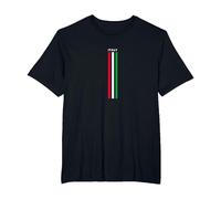 Drapeau Italie T-Shirt, Homme Grandes Tailles, Noir, 4X Tall