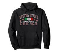 Drapeau Italien de Chicago Little Italy Near West Side Heritage Sweat à Capuche