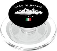 Drapeau Italien du lac Braies - Pragser Wildsee - Tyrol du Sud PopSockets PopGrip pour MagSafe