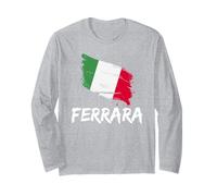 Drapeau Italien Ferrara - Souvenir de la fierté Italienne Manche Longue