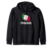 Drapeau Italien Ferrara - Souvenir de la fierté Italienne Sweat à Capuche
