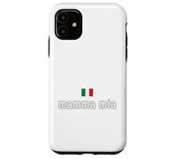 Drapeau Italien Humoristique Mamma Mia Coque pour iPhone 11
