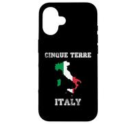 Drapeau Italien Vieilli Cinque Terre Pride Coque pour iPhone 16