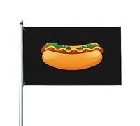 Drapeau « Its A Bad Day To Be A Glizzy » 3 x 5 pour amoureux des hot-dogs, bannière décorative extérieure de 3 x 5 pieds, drapeau standard à suspendre pour jardin, pelouse, vacances