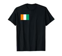 Drapeau ivoirien de la Côte D'Ivoire T-Shirt Graphique avec Valeur