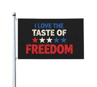Drapeau « J’aime le goût de la libert頻 pour chambre d’étudiant, drapeau double face personnalisé pour jardin 90 x 150 cm, tapisserie « J’aime le goût de la libert頻 pour chambre d’étudiant