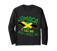 Drapeau Jamaica is Calling and I Must Go Jamaica Love Jamaica Manche Longue