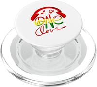 Drapeau Jamaica One Love Reggae Musique des Caraïbes Pride PopSockets PopGrip pour MagSafe