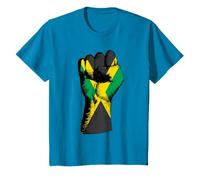 Drapeau Jamaïque Fist Independence Day Jamaican Pride Jamaica T-Shirt