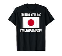 Drapeau Japonais « I'm Not Yelling » T-Shirt