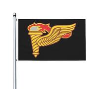 Drapeau Jardin Armée - Transportés Par Avion - Éclaireurs Imperméable Drapeau De La Fierté Amusant Bannière Pour Intérieur Patio Vacances 3X5 Ft