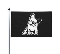 Drapeau Jardin Bouvier Français Double Face Drapeaux Décoratif Uv Fade Résistant Bannière Décorative Pour D'Intérieur Bureaux Pelouse 3X5 Ft