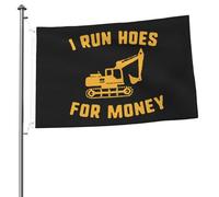 Drapeau Je Fais Travailler Des Prostituées Pour De L'Argent Grand Drapeau Couleurs Vives 2 Œillets Métalliques Bannière À Œillets, Pour Les Défilés, Balcon, Les Bureaux, 90x150cm