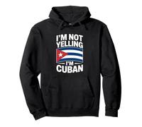 Drapeau « Je ne crie Pas, Je suis Un Dicton cubain ». Sweat à Capuche