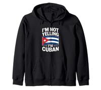 Drapeau « Je ne crie Pas, Je suis Un Dicton cubain ». Sweat à Capuche