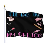 Drapeau Je serai dans mon bureau à faire des Drapeau De Jardin