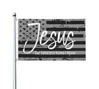 Drapeau Jésus, le plus doux nom que je connaisse, Drapeau De Jardin