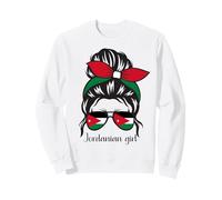 Drapeau Jordan Roots pour Fille jordanienne Sweatshirt