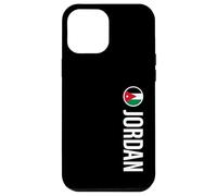 Drapeau jordanien Vertical Coque pour iPhone 12 Pro Max