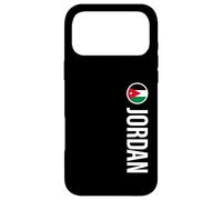Drapeau jordanien Vertical Coque pour iPhone 17 Pro Max