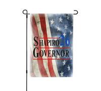 Drapeau Josh Shapiro 2026, candidat au poste de gouverneur de Pennsylvanie, décoration pour la maison, le bar ou le jardin, 30 x 45 cm (12 x 18 pouces).