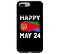 Drapeau Jour de l'Indépendance de l'Érythrée Happy May 24 Coque pour iPhone 7 Plus/8 Plus