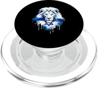 Drapeau juif Israël Lion David Étoile Yisrael Fiers Israélit PopSockets PopGrip pour MagSafe