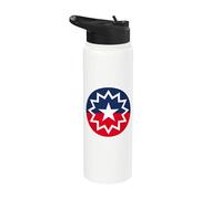 Drapeau Juneteenth Stainless Steel Insulated Water Bottle