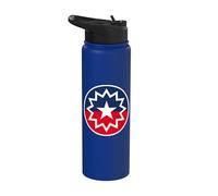 Drapeau Juneteenth Stainless Steel Insulated Water Bottle