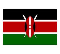 Drapeau Kenya (5x3.3cm) - Sticker/Autocollant