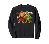 Drapeau Kenya République Dominicaine Racines kényanes Fier Sweatshirt