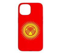 Drapeau kirghize du Kirghizistan Coque pour iPhone 15