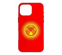 Drapeau kirghize du Kirghizistan Coque pour iPhone 16 Pro Max