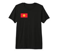 Drapeau kirghize du Kirghizistan T-Shirt Haut de Gamme