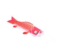 Drapeau Koinobori Rouge 70Cm - Décoration Japonaise Authentique Pour Festival Des Bateaux Dragons, Maison, Jardin Et Fêtes